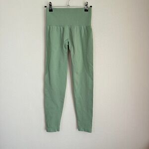 NEW NWT NVGTN Seamless Leggings High Waist Tummy Control‎ Athletic Gym GreenXS